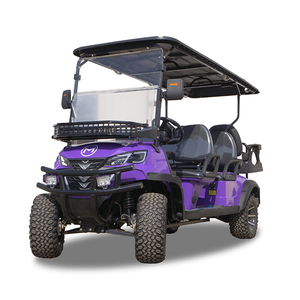 Golf Cart-Purple